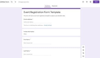 How to: Free Event Registration Form (Google) J Shay Event Solutions