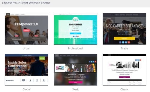 Website themes bizzabo