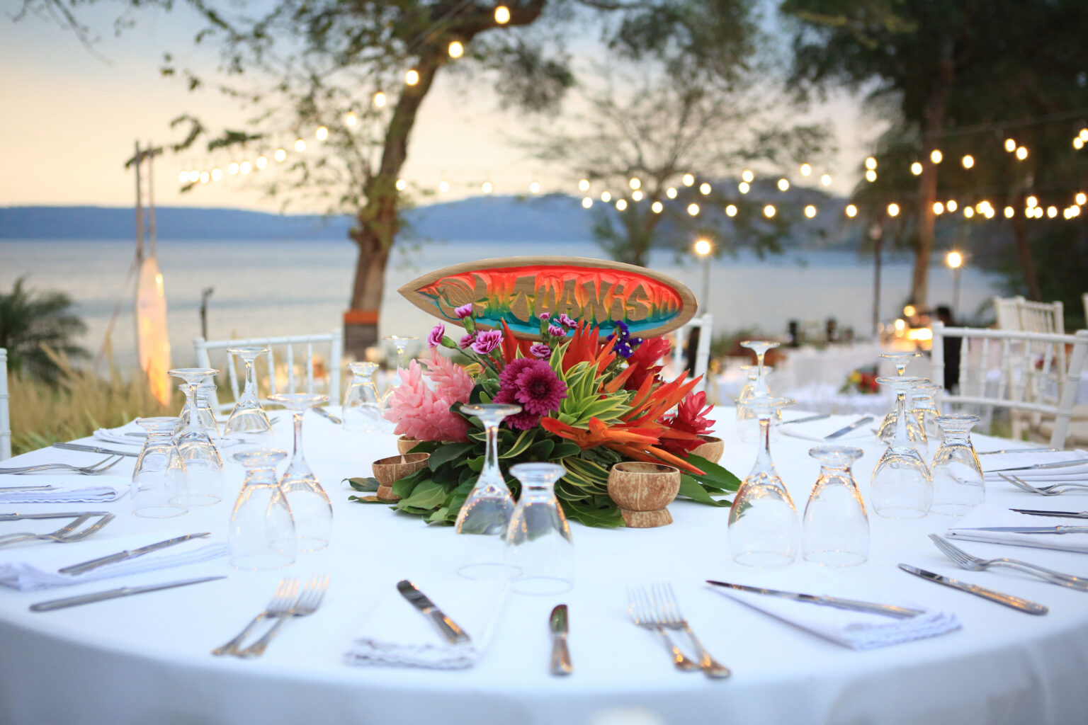Immaculate incentive travel dinner for attendees